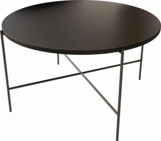 Журнальный стол Round Black черного цвета в аренду