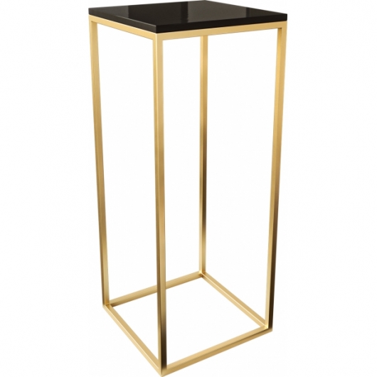 Фуршетный стол Gold & Black золотого цвета в аренду