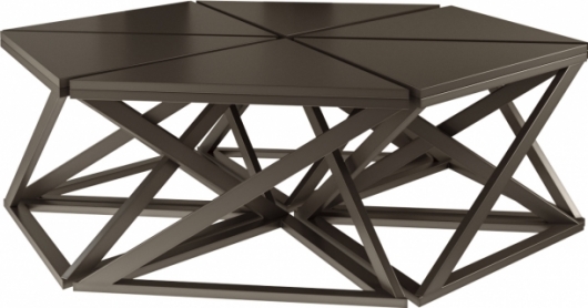 Журнальный стол Galaxy BB черного цвета в аренду