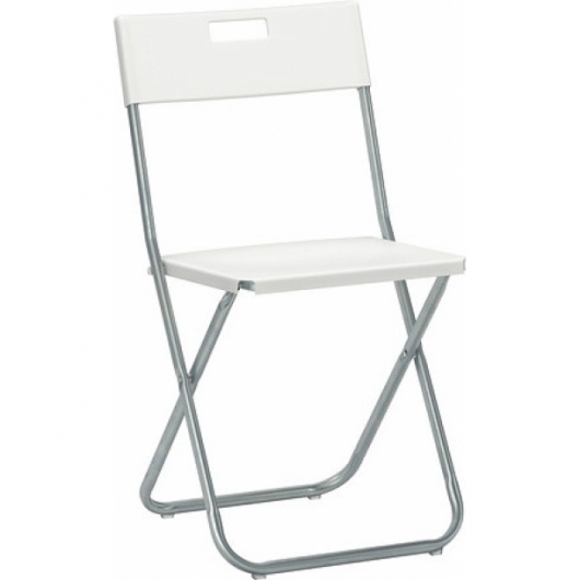 Стул Gunde White белого цвета в аренду