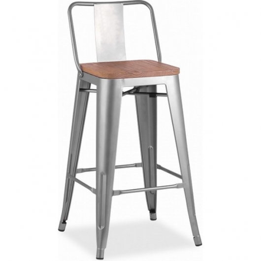 Барный стул Tolix серого цвета в аренду