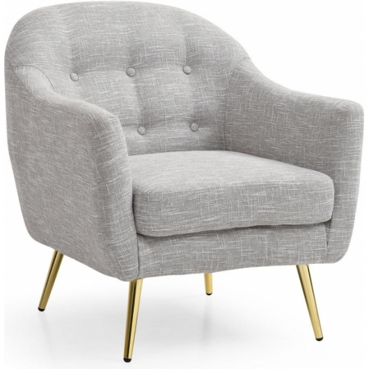 Кресло Carmen серого цвета в аренду