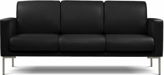Трехместный диван Urban Black черного цвета в аренду