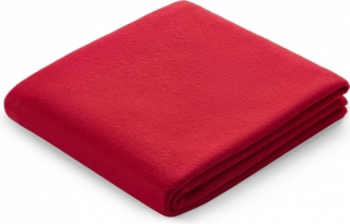 Плед красный