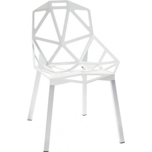 Стул One White белого цвета в аренду