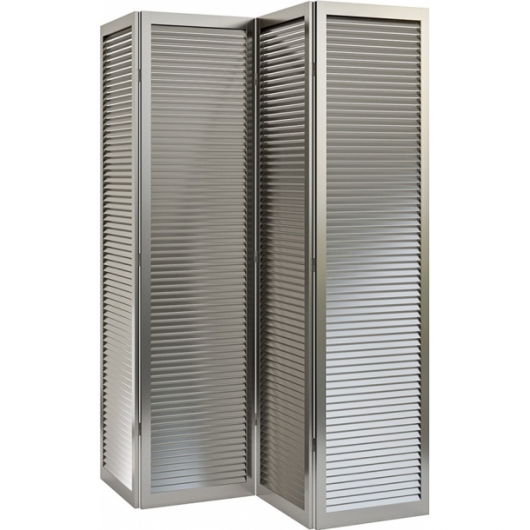 Ширма Fold Silver серебристого цвета в аренду