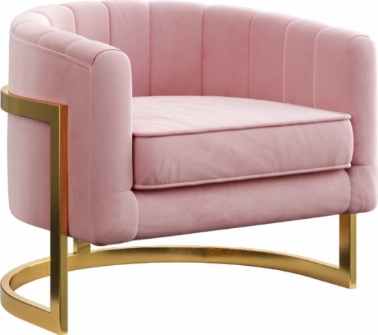 Кресло Alice Pink розового цвета в аренду