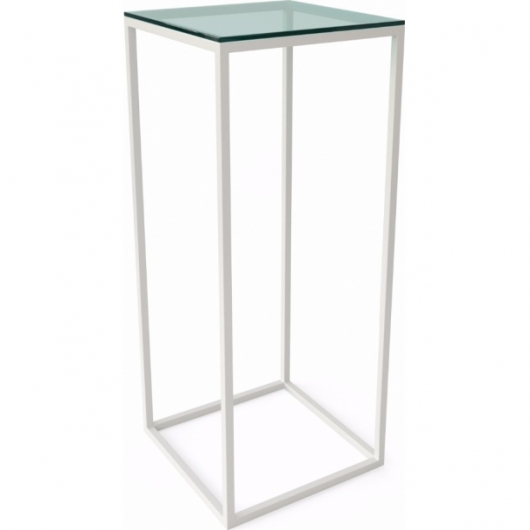 Фуршетный стол White Glass в аренду