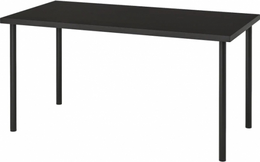 Стол Basic Black черного цвета в аренду