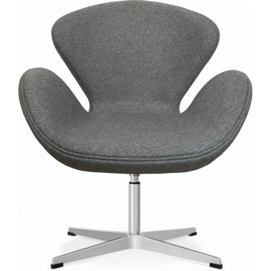 Кресло Swan Lux Grey серого цвета в аренду