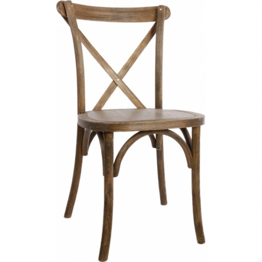 Стул Crossback натурального цвета в аренду