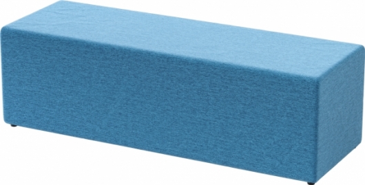 Банкетка Block Blue Синего цвета в аренду