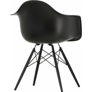 Стул Eames Basic Dark черного цвета в аренду