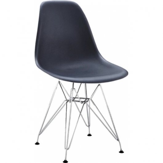Стул Eames Black черного цвета в аренду
