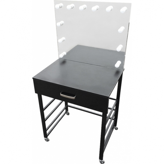 Гримерный стол Clear Black черного цвета в аренду