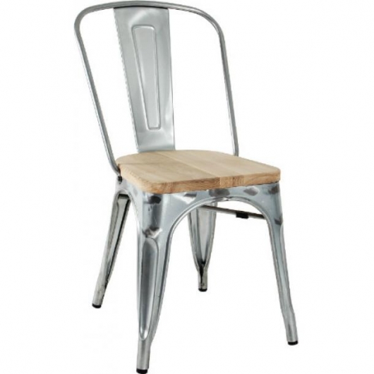 Стул Tolix серого цвета в аренду