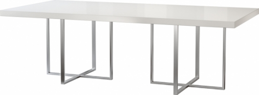 Банкетный стол Redmond Silver White белого цвета в аренду