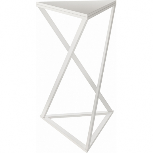 Фуршетный стол Triangle WW белого цвета в аренду