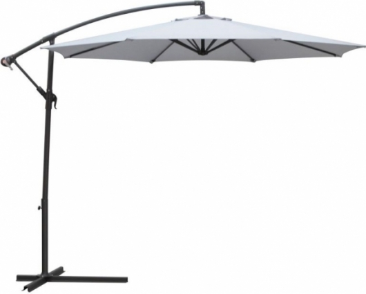 Уличный зонт Carlse Grey серого цвета в аренду