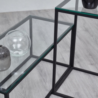 Журнальный стол Black Glass в аренду