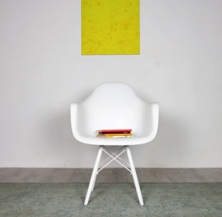 Стул Eames Basic White белого цвета в аренду