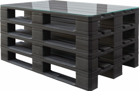 Стол Pallet Black в аренду