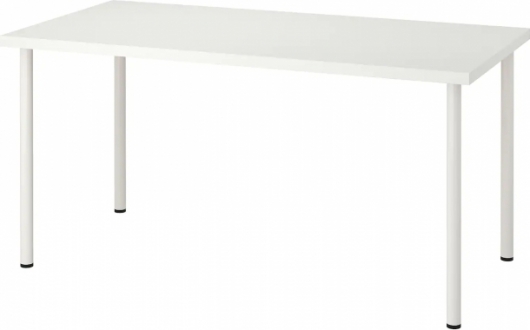 Стол Basic White белого цвета в аренду