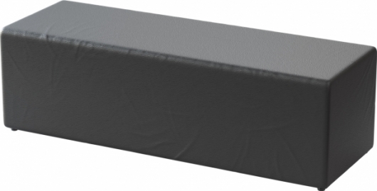 Банкетка Block Black черного цвета в аренду