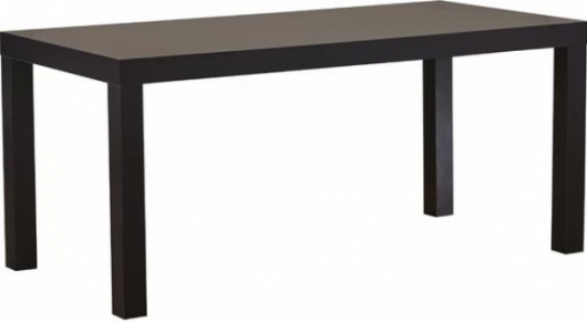 Журнальный стол Lakk Black черного цвета в аренду