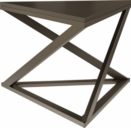 Журнальный стол Triangle BB черного цвета в аренду