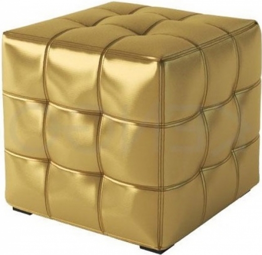 Пуф Vental Gold золотого цвета в аренду