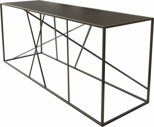 Фуршетный стол Geometric черного цвета в аренду