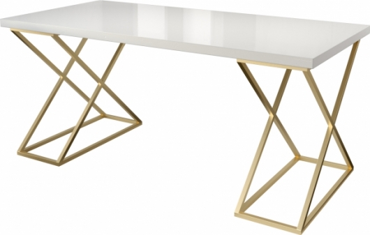 Фуршетный стол X-2 Gold&White в аренду