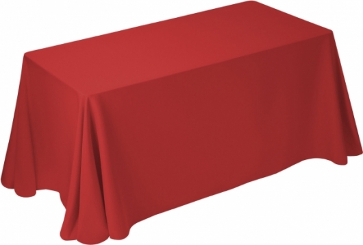 Скатерть прямоугольная Pantone 199 U красного цвета в аренду