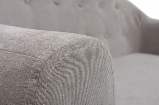 Двухместный диван Rotterdam Grey серого цвета в аренду