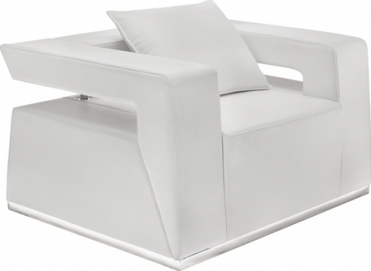 Кресло Hi-Tech White белого цвета в аренду