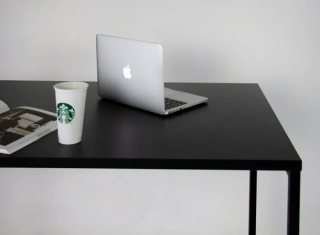 Фуршетный стол Farfan Black черного цвета в аренду