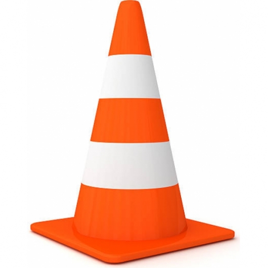 Конус дорожный Signal оранжевого цвета в аренду