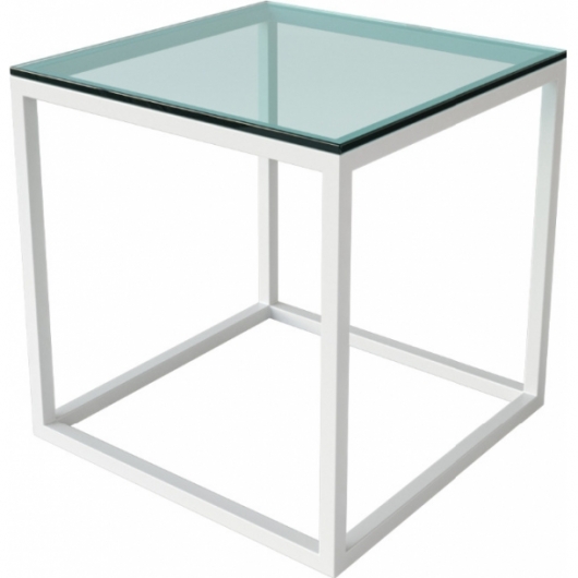 Журнальный стол White Glass белого цвета в аренду