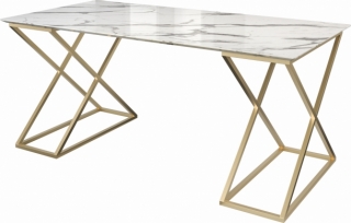 X-2 Gold White мрамор