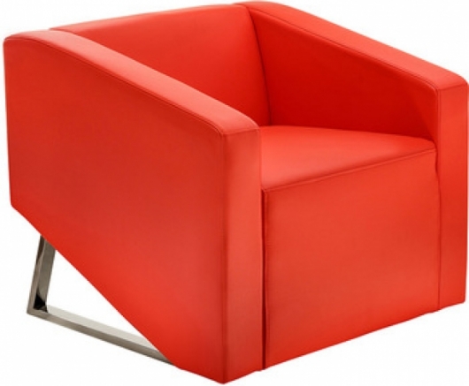 Кресло Red Square красного цвета в аренду