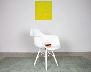Стул Eames Basic White белого цвета в аренду