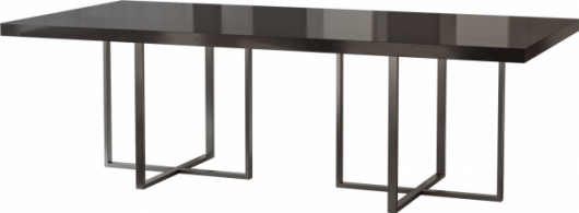 Банкетный стол Redmond Graphite Black черного цвета в аренду