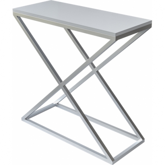 Фуршетный стол X-Loft Silver White серебристого цвета в аренду