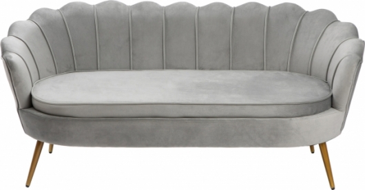 Двухместный диван Shell Grey в аренду