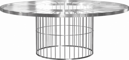 Банкетный стол Ferrari Silver в аренду