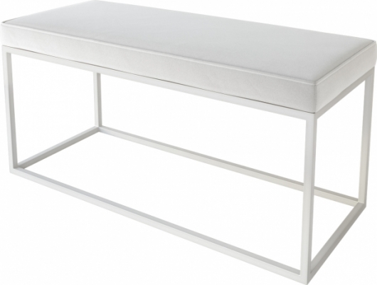 Банкетка WW белого цвета в аренду