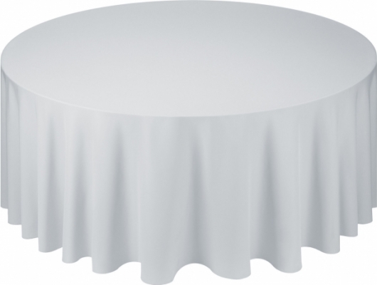 Скатерть круглая Pantone Cool Gray 5 U серого цвета в аренду