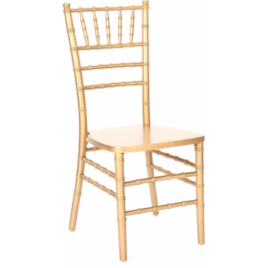 Стул Chiavari Gold золотого цвета в аренду