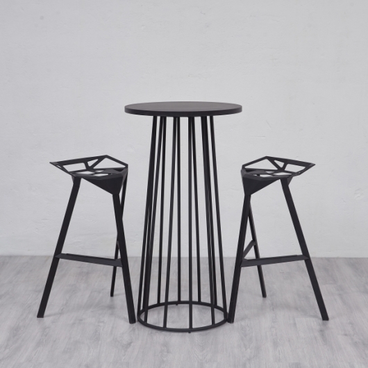 Фуршетный стол Carosello Nero черного цвета в аренду